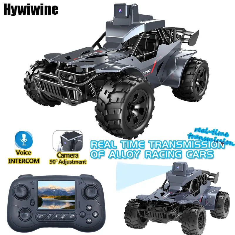 FPV RC Car with Camera & LCD Remote – 2.4G Off-Road Toy for Kids & Adults