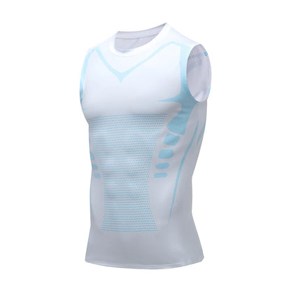 Men's Compression Tank Top – Sleeveless Quick-Dry Gym Shirt