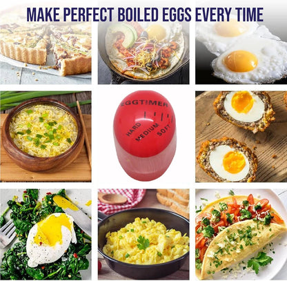 Color-Changing Egg Timer – Soft, Medium & Hard Boiled Indicator