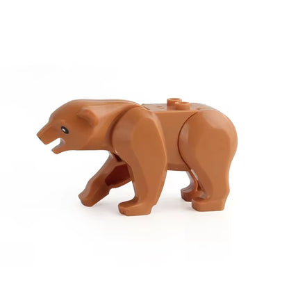 Animal Building Block Mini Figures – MOC Zoo & Farm Creatures Set for Kids