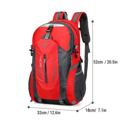 40L Waterproof Hiking Backpack – Lightweight Outdoor Daypack