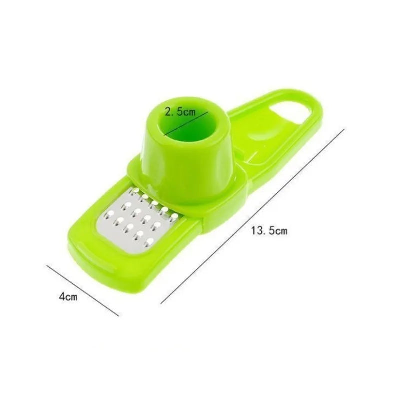 Manual Garlic Grater & Chopper – Hand-Press Mincing Tool
