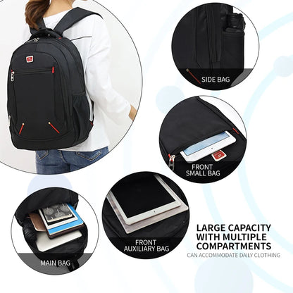 Business Laptop Backpack – Multi-Functional Travel & School Bag for Men