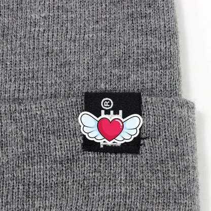 Embroidered Knit Beanie Hat for Men & Women – Winter Warm