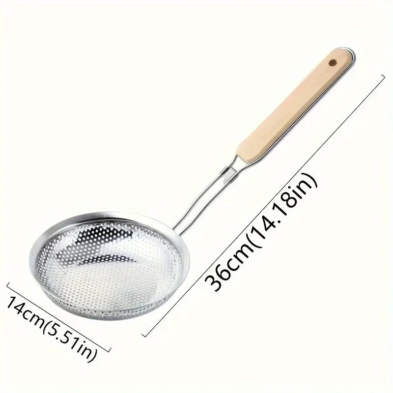 Stainless Steel Fine Mesh Strainer with Handle – Multiple Sizes