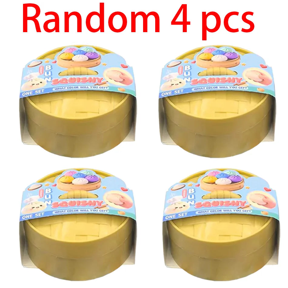 Dumpling Squishy Blind Box – Stress Relief Toy