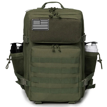 45L Tactical Backpack – MOLLE Military Rucksack for Hiking & Outdoor