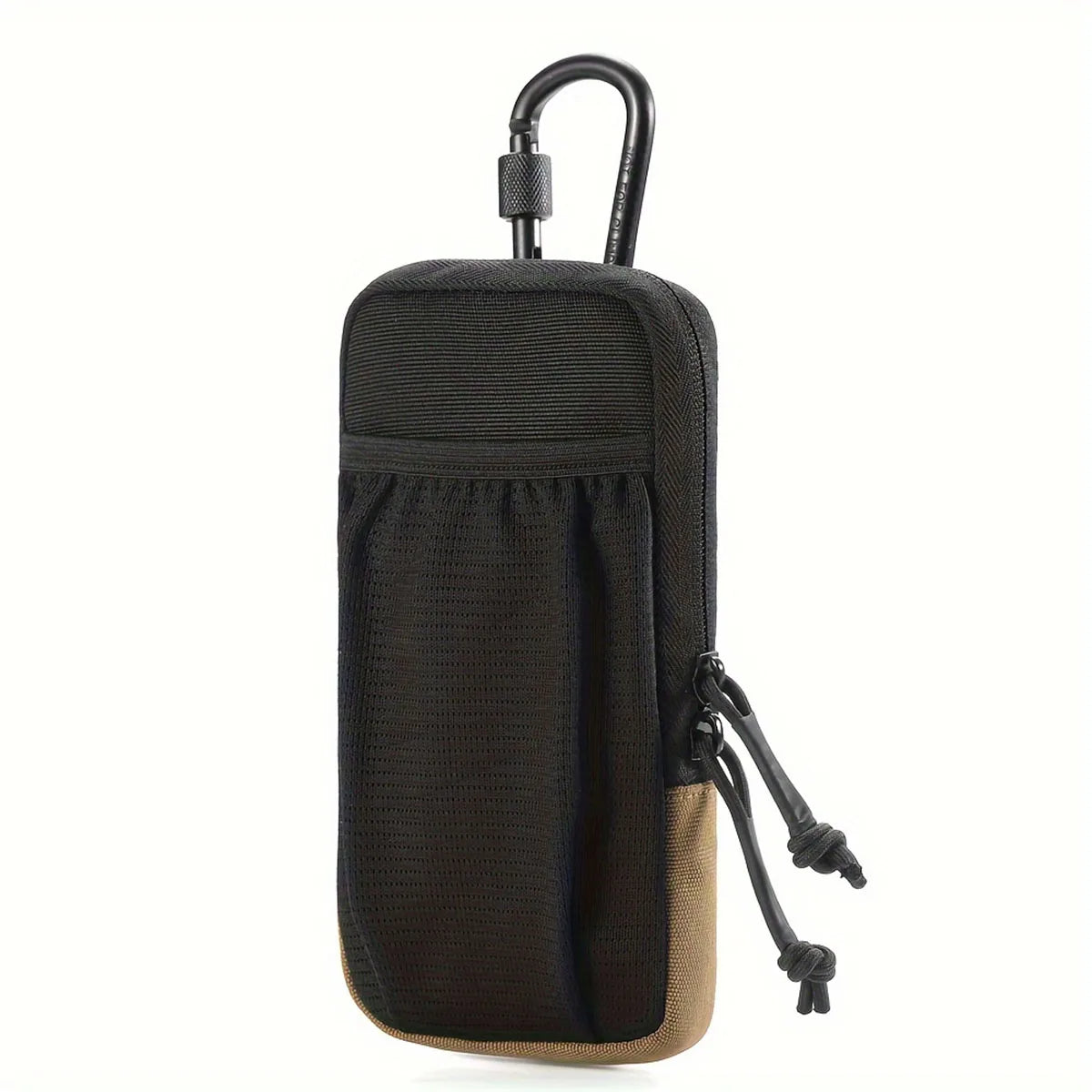 Tactical Phone Pouch with Carabiner – Outdoor Hiking Waist Bag