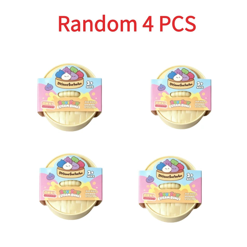 Squishy Dumpling Blind Box Stress Relief Toy – Colorful Anti-Anxiety Fidget