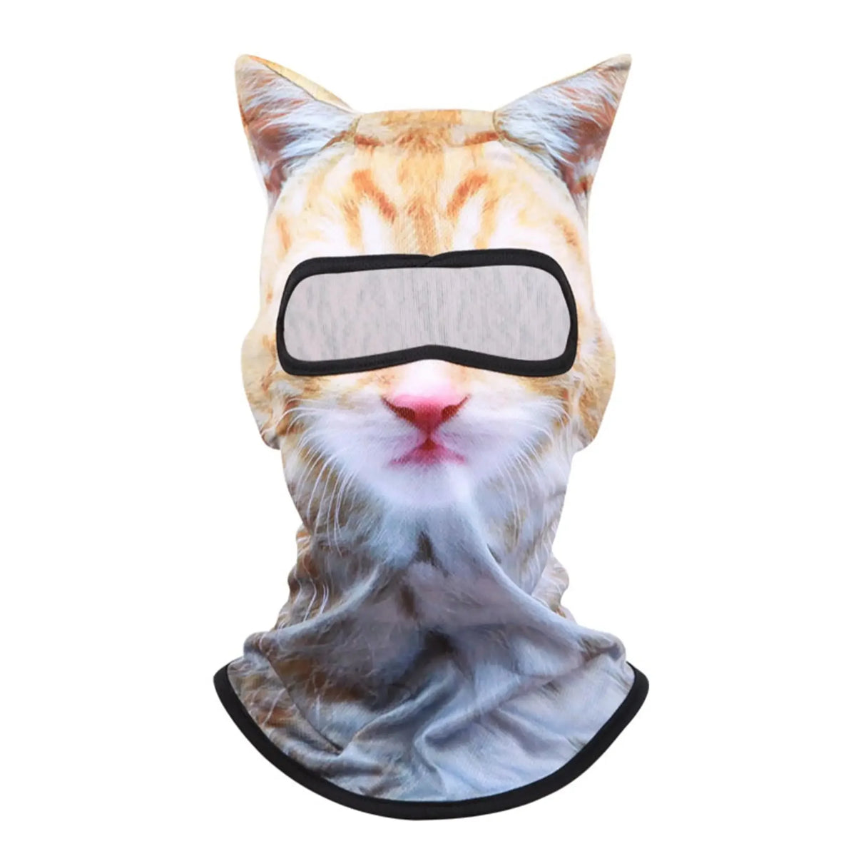 3D Cat Animal Balaclava Full Face Mask for Skiing & Motorcycle