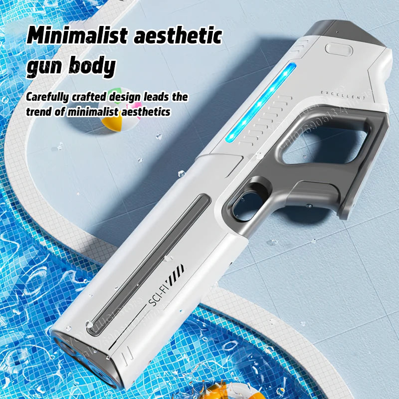 Electric Water Gun - Large Capacity Automatic Water Blaster for Kids