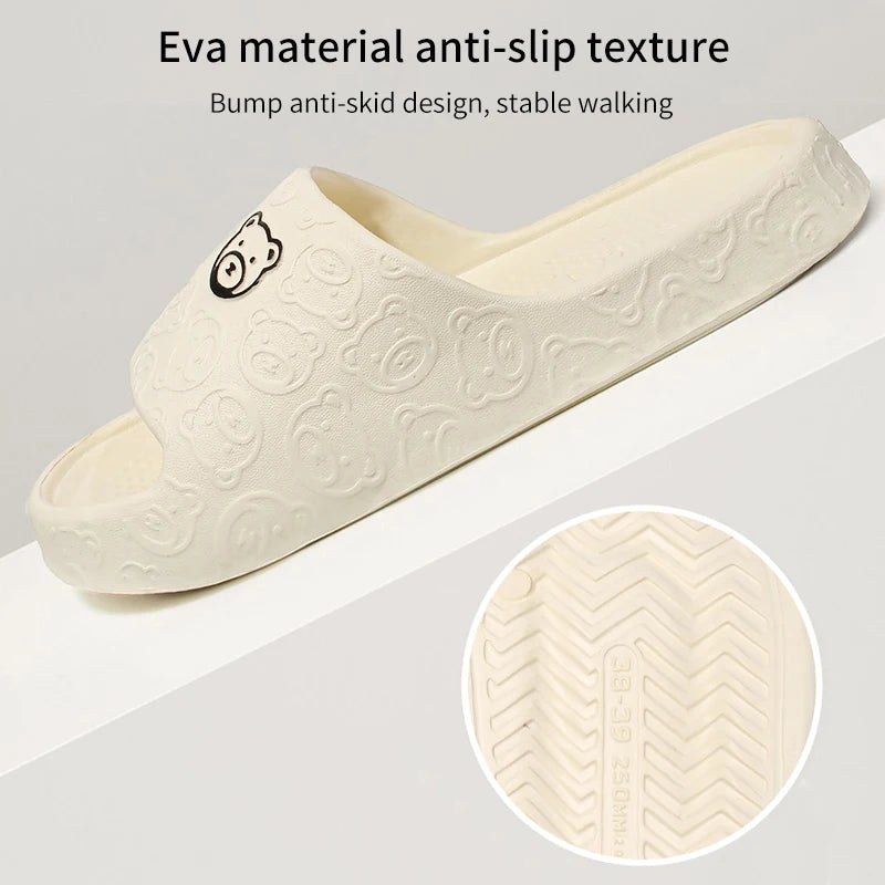Women's Non-Slip EVA Slide Slippers – Soft, Cushioned & Odor-Resistant