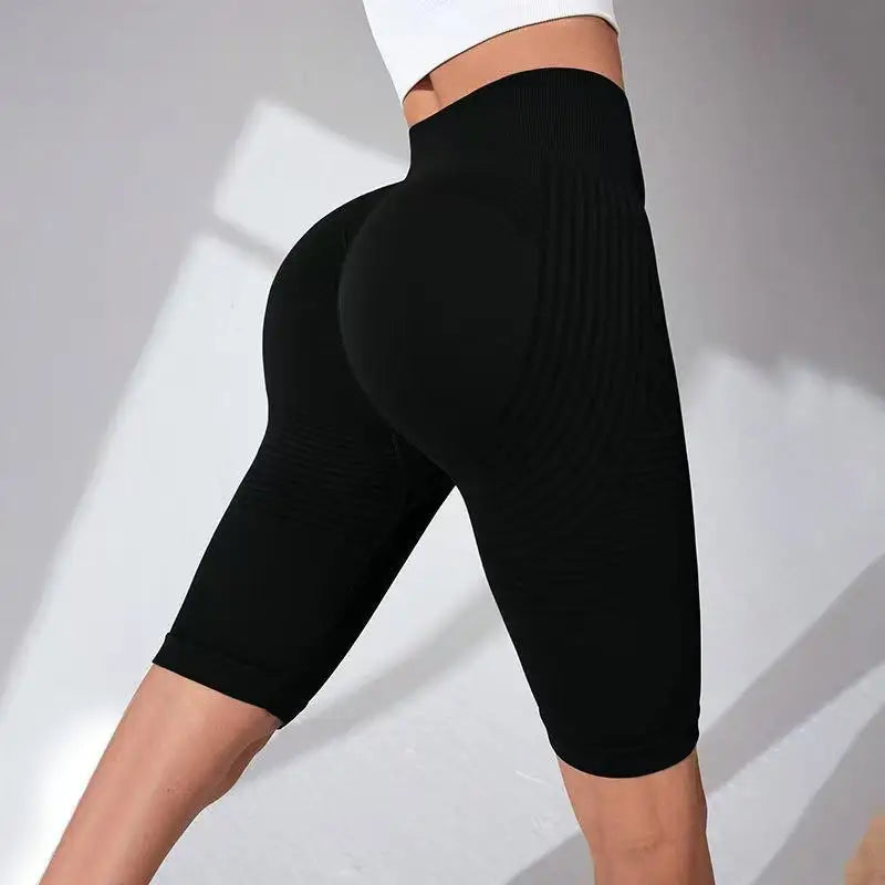 Women's Butt Lifting Biker Shorts – High Waist Tummy Control