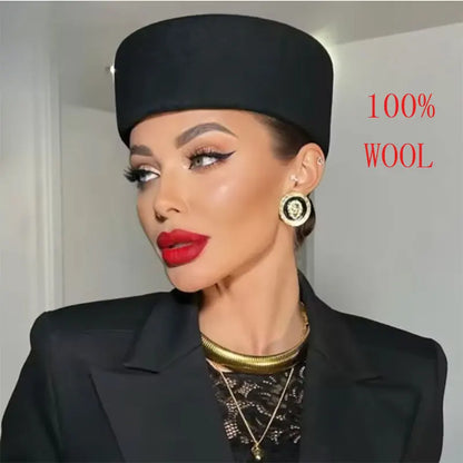 Women's Wool Felt Beret Hat – Dome, Pillbox & Fascinator Styles