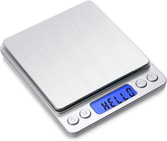 Digital Kitchen Scale 3000g – High Precision 0.1g with LCD Display