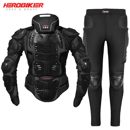 Motorcycle Jacket Men Full Body Armor Motocross Riding Protection Gear