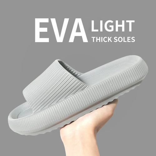 Men's EVA Slide Slippers – Soft Non-Slip Home & Summer Shoes