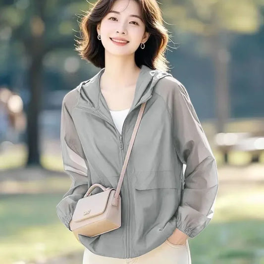UV Sun Protection Jacket – Ultra-Thin Hooded Skin Coat