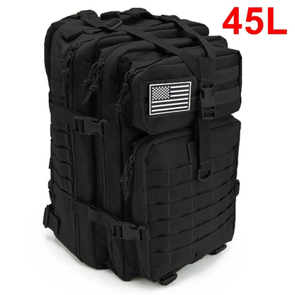 Tactical Backpack 30L/50L MOLLE Military Assault Pack Hiking Outdoor Bag