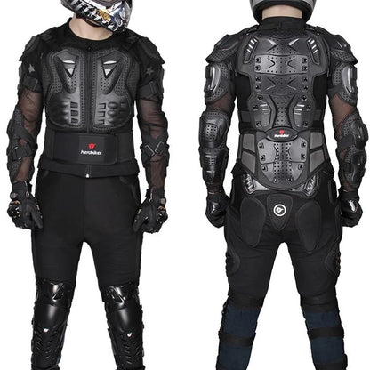 Motorcycle Jacket Men Full Body Armor Motocross Riding Protection Gear