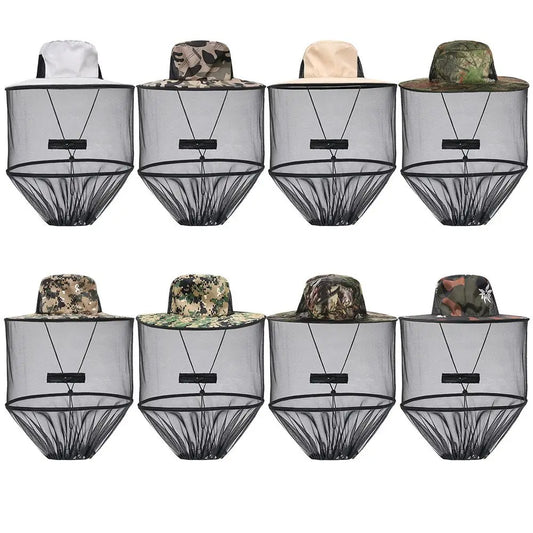 Mosquito Net Hat – Outdoor Bug Screen Cap for Fishing & Hiking