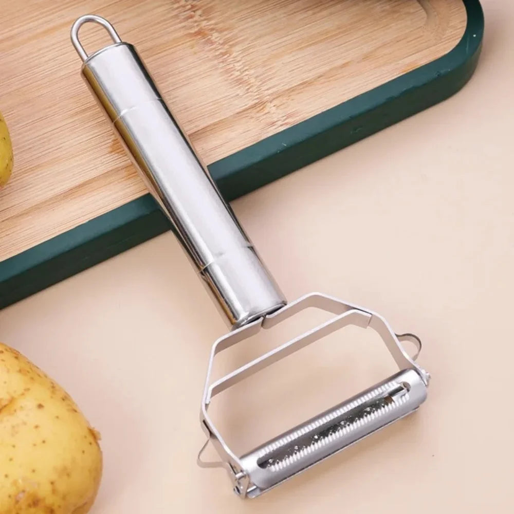 Stainless Steel Double-Head Vegetable & Fruit Peeler