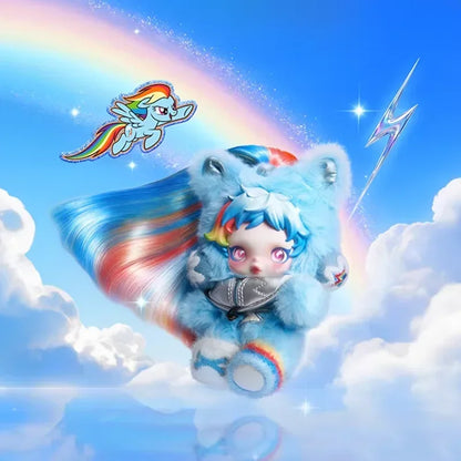 Pop Mart Skullpanda x My Little Pony Plush Doll Pendant Mystery Box