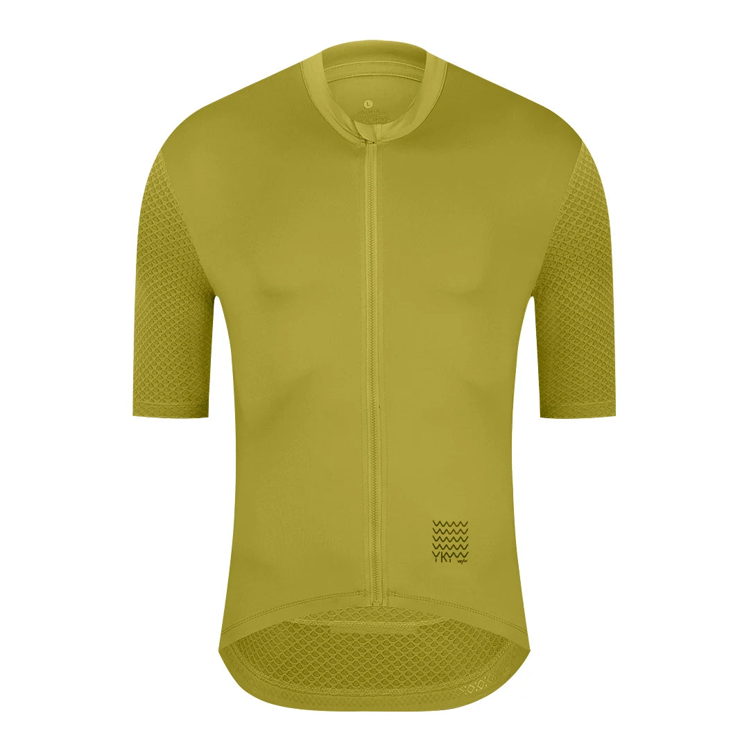 Men's Cycling Jersey Short Sleeve – Breathable Pro Road Bike Shirt