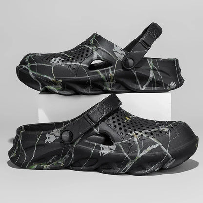 Plus Size Beach Clogs – Breathable EVA Sandals for Men & Women
