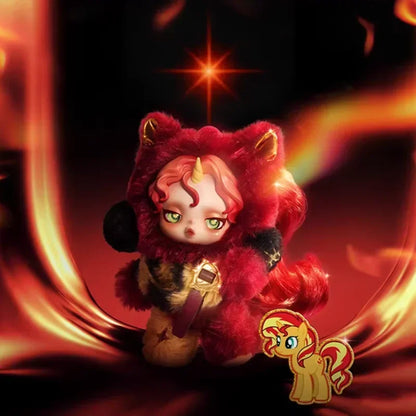 Pop Mart Skullpanda x My Little Pony Plush Doll Pendant Mystery Box