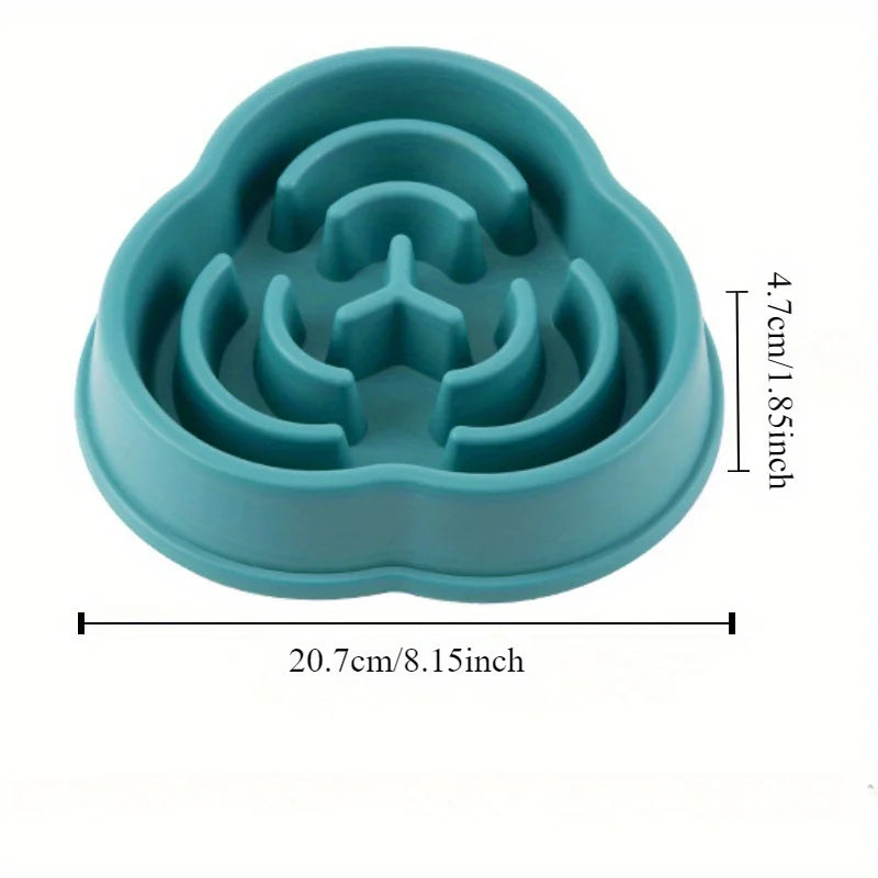Slow Feeder Dog Bowl – Anti-Choking Pet Feeding Bowl