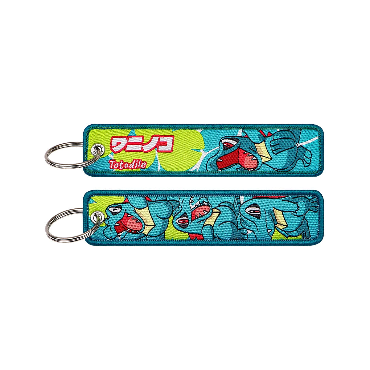 Anime Elf Monster Embroidery Keychain – Bag & Backpack Charm