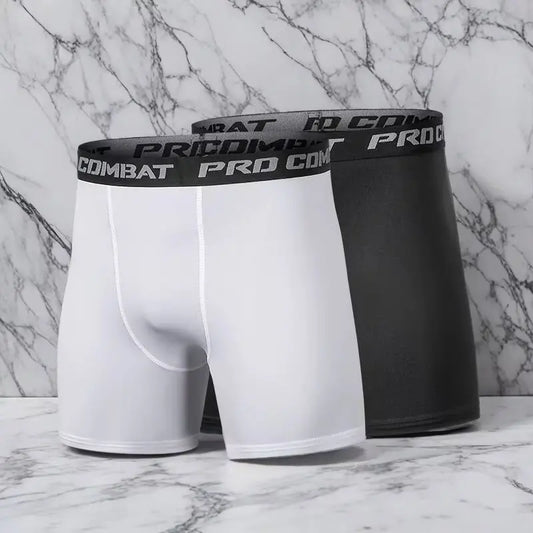 Men's Quick-Dry Compression Athletic Shorts