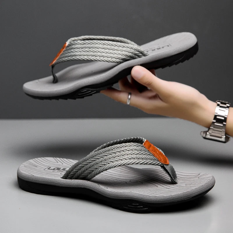 Men's Flip Flops Breathable Casual Slip-On Sandals