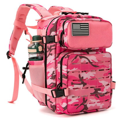 25L Tactical Backpack – MOLLE Gym & Hiking Rucksack for Men & Women