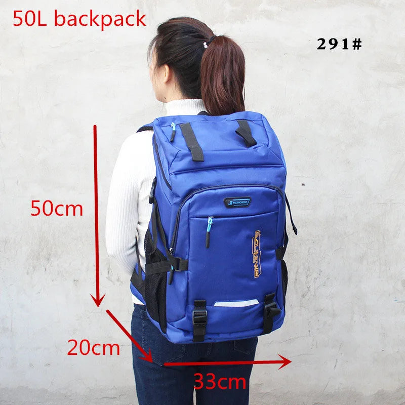 Outdoor Hiking Backpack 50L & 80L – Camping Travel Rucksack