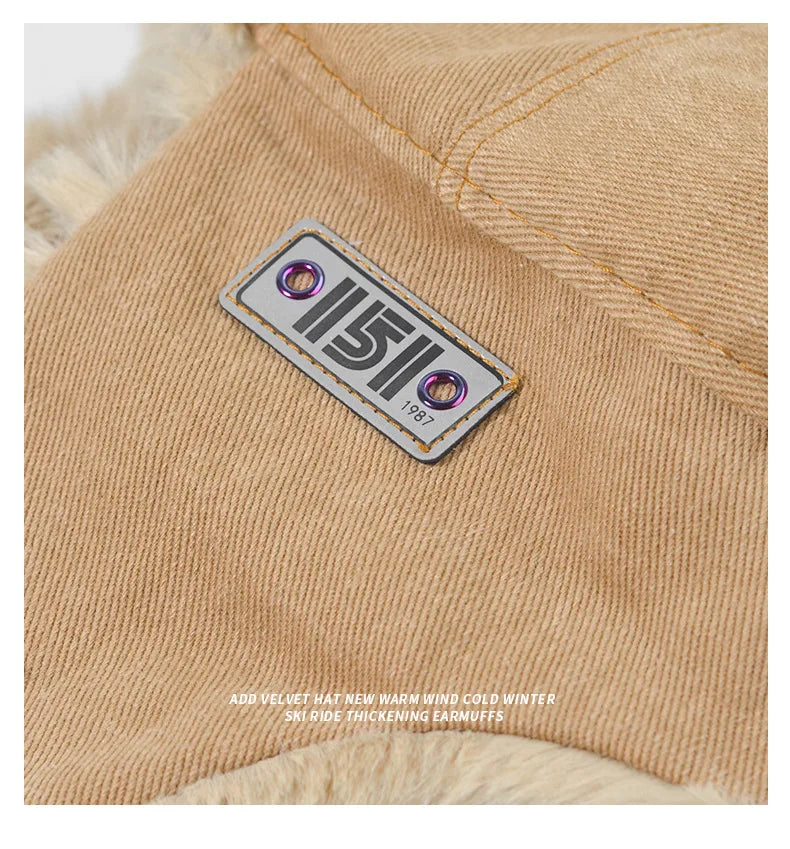 Russian Ushanka Trapper Hat – Warm Winter Earflap Bomber Cap