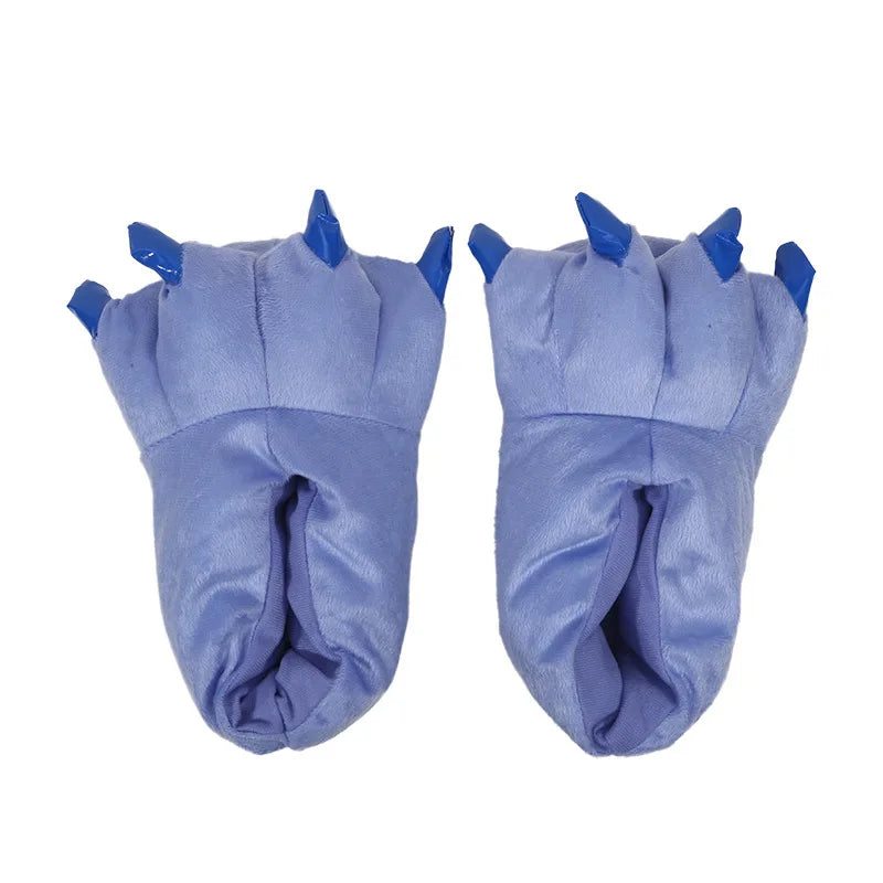 Animal Paw Slippers Funny Novelty Indoor Shoes for Women Men Kids
