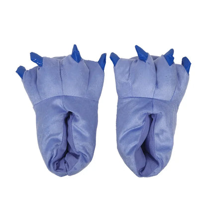 Animal Paw Slippers Funny Novelty Indoor Shoes for Women Men Kids