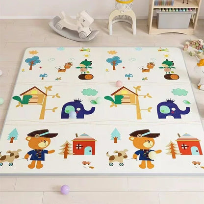 Baby Play Mat Double Sided – Non-Toxic EPE Foam Crawling Mat for Infants & Toddlers