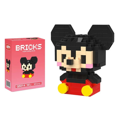 Cute Cartoon Mini Building Blocks Set – Disney & Sanrio Character Bricks