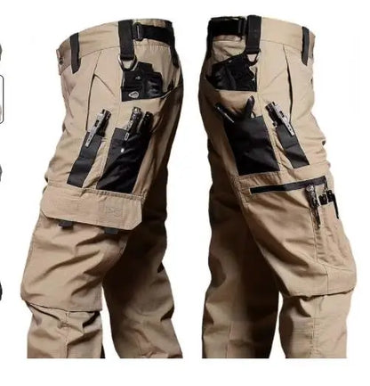 Men's Tactical Cargo Pants – Multi-Pocket Outdoor Work Trousers