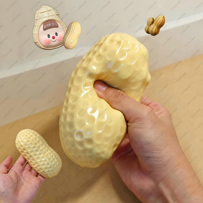 Peanut Stress Ball – Crunchy Squishy Fidget Toy for Kids & Adults