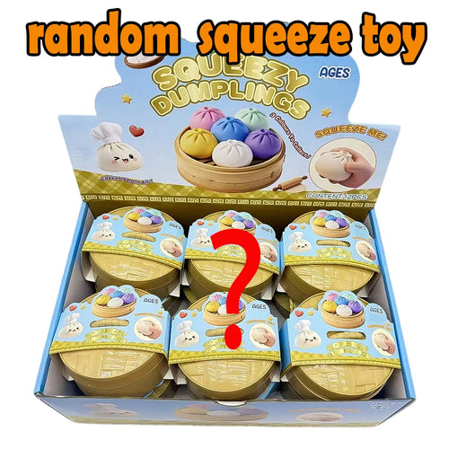 Dumpling Squishy Blind Box – Stress Relief Toy