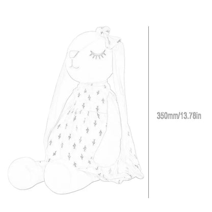 Cute Bunny Plush Doll – 35cm Soft Stuffed Rabbit Toy