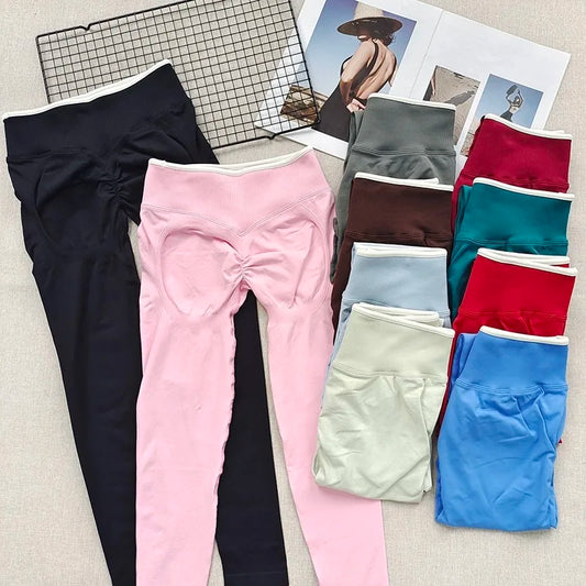 High-Waisted Butt-Lifting Yoga Pants for Women