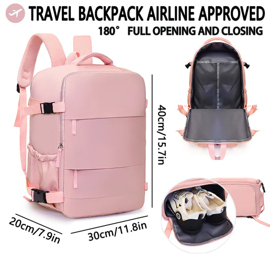 Airline Approved Travel Backpack – Large Carry-On Cabin Bag