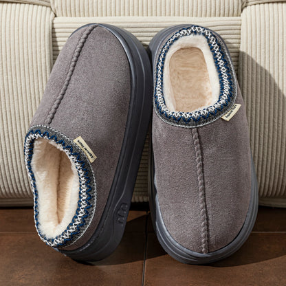 Plush Fur Slippers – Warm Anti-Slip Indoor Outdoor Shoes