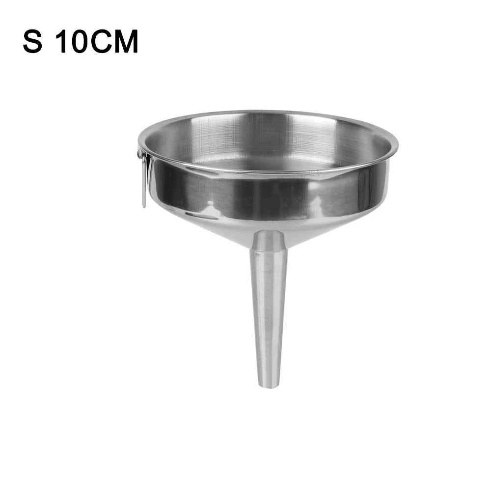 Stainless Steel Kitchen Funnel – Wide Mouth, Dishwasher Safe
