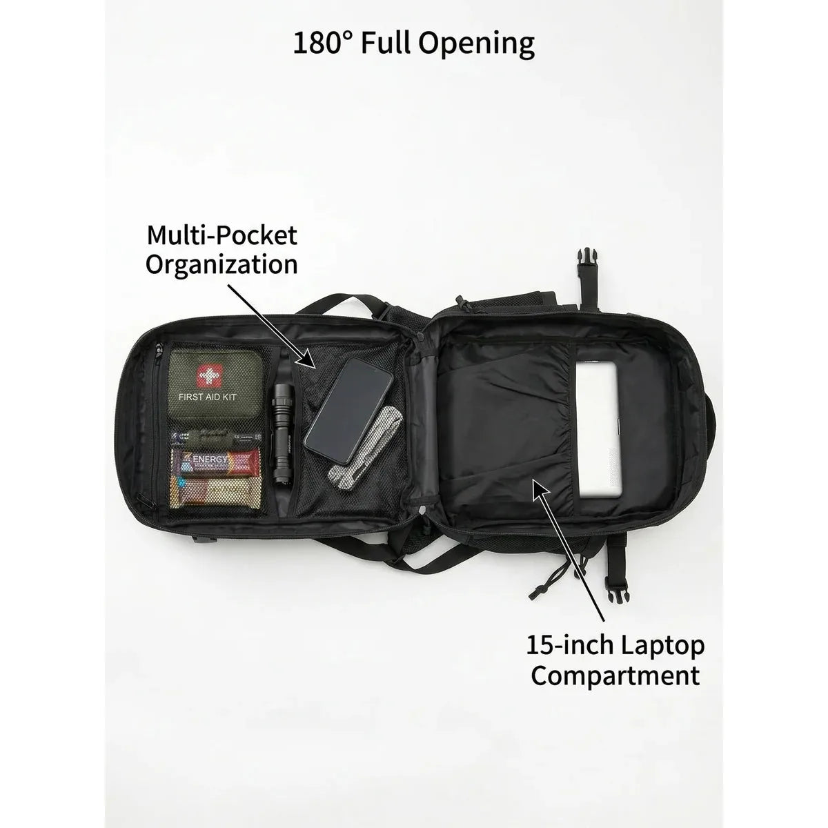 26L Tactical Backpack – MOLLE Hiking & Outdoor Rucksack
